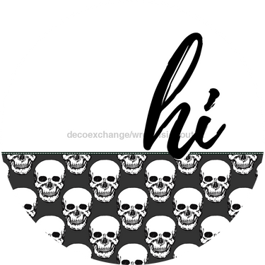 Halloween Door Hanger Dco-01582-Dh 18’ Round Wood